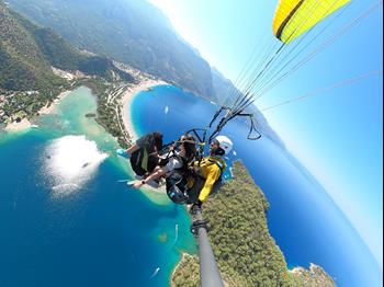 Lot paralotnią z Marmaris