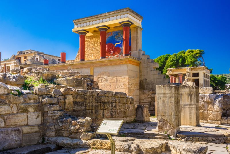 Senās pilsētas Knossos un Heraklion (PL) - Krēta – Iraklija (Fodele - Ammoudara), Grieķija | SeePlaces