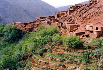 Ourikos slėnis ir berberų kaimas
