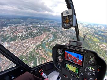 Helikopterem nad stolicą Szwajcarii (dla max. 4 osób)