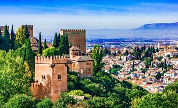 Granada i pałac Alhambra  (PL, CZ)