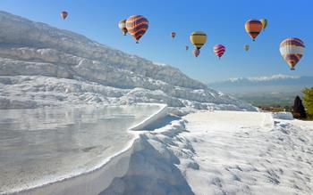 Pamukkale z lotem balonem