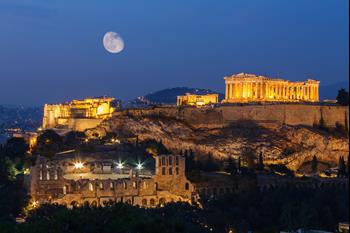 Wieczór w Atenach