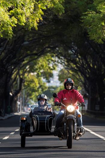Vesnice Câmara de Lobos - moto side car 3h