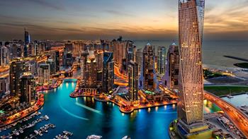 Dubaj Nocą z Abu Dhabi